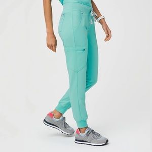 Figs Aqua Zamora Joggers- Petite